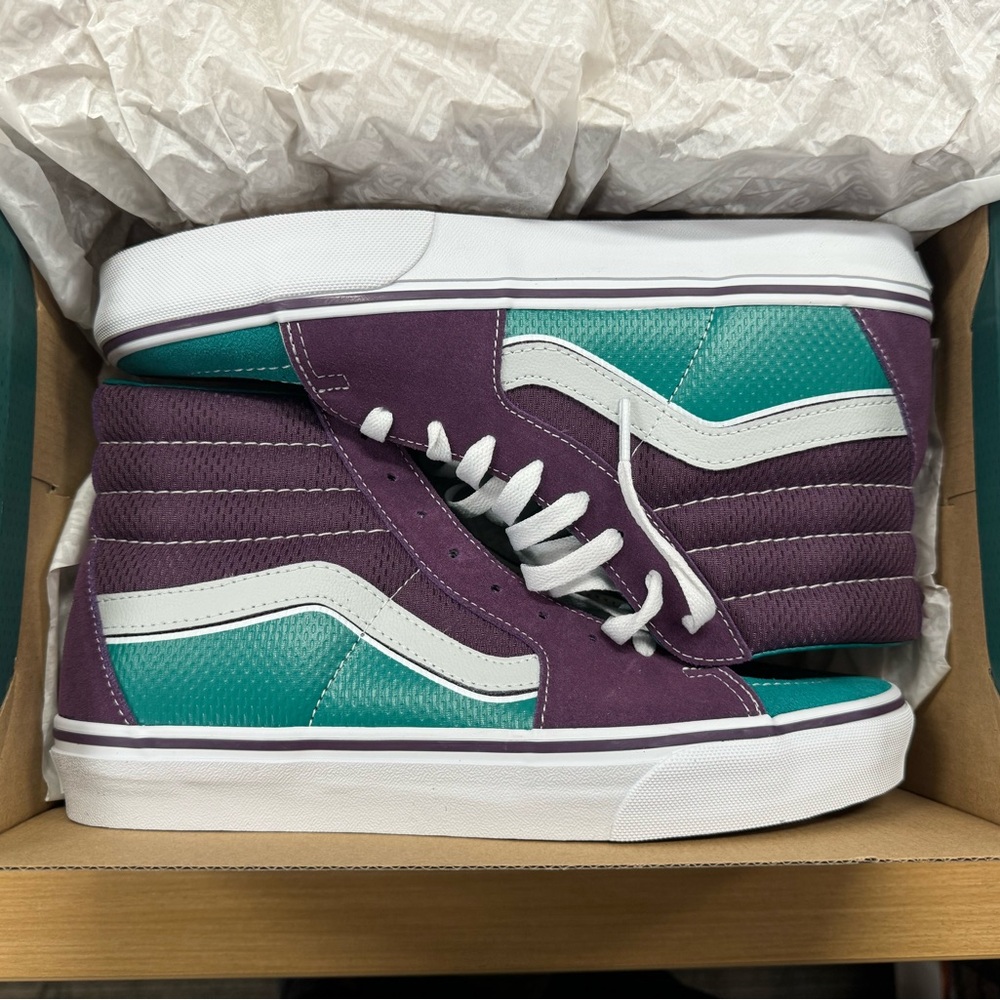 VANS X ANAHEIM DUCKS- MD Legacy Sk8- Hi Shoe
